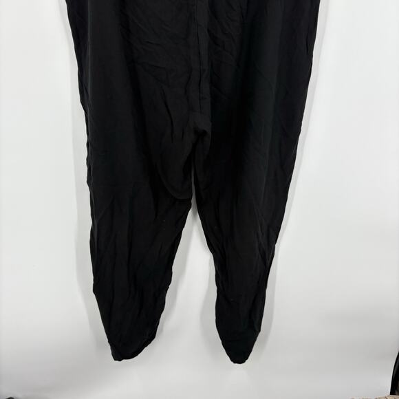 Eileen Fisher Silk Pants Large P Elastic Waist Luxury Capsule Office Minimalist - Picture 7 of 9